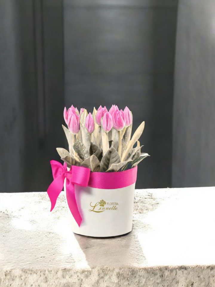 Producto: Destacados / código: Box redondo tulipanes