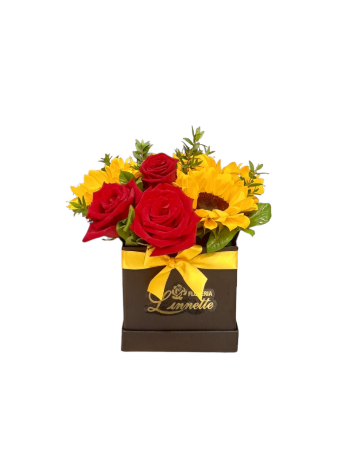 Producto: Girasoles / código: Box Rosas y Girasoles