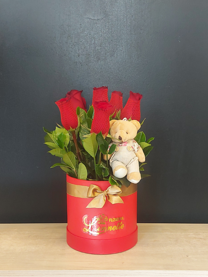 Producto: Rosas / código: Box Osito Love